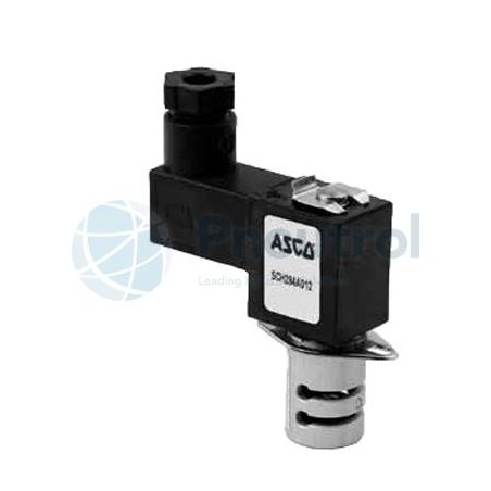 ASCO SCH384B001 - 2/2 U, Pinch Mechanism, 1.02mm Tube I.D, 2.16mm Tube O.D, 0-0.8 Bar, Series 384 Micro Solenoid Valves