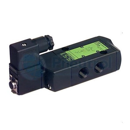 ASCO CFSC8551C505 - G1/4, 3/2 Solenoid, CNOMO Size 15, Air Piloted, Spring Return Valve (Monostable)