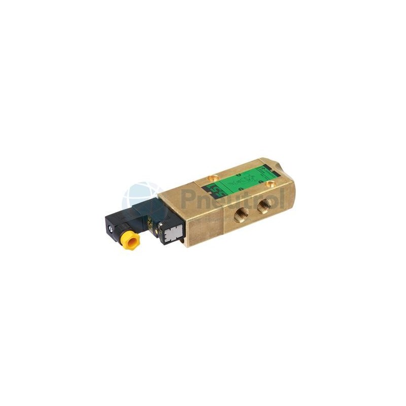 ASCO CFSCG551C508MO - 3/2 NC, Brass Body, G1/4, Bi-Stable Return, Series 551 Pilot/Air Operated Spool Valves