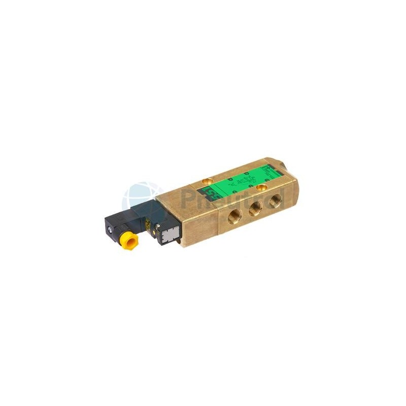 ASCO CFSCG551C519 - G1/4, 5/2 Brass, Pilot Air Operated - Spring Return (Monostable)