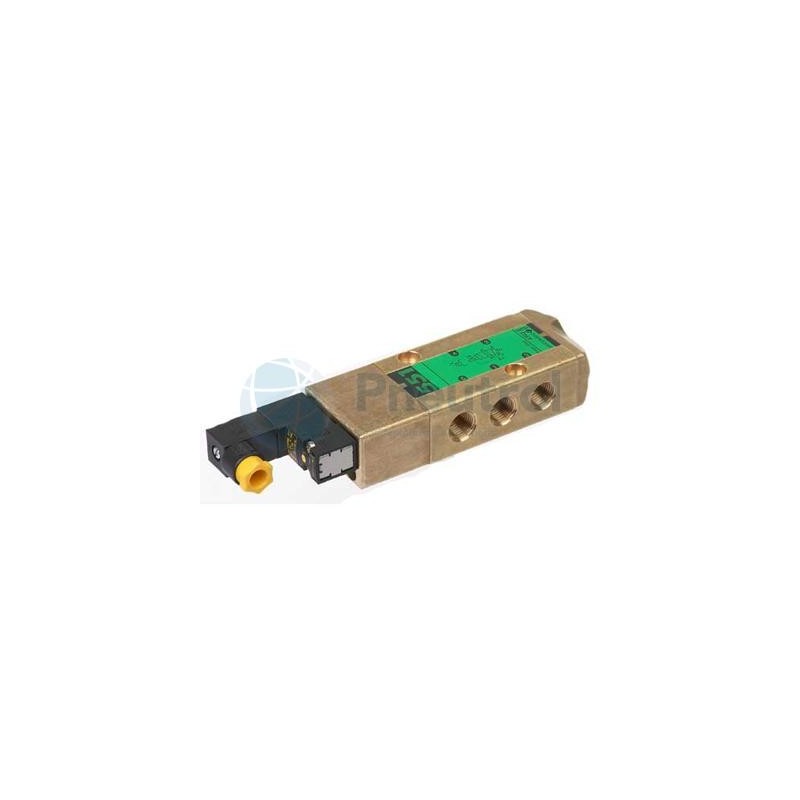 ASCO CFSCG551C519SL - G1/4, 5/2 Brass, Pilot Air Operated - Spring Return (Monostable)