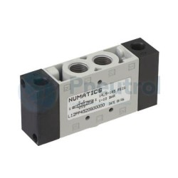 ASCO L11PP5520G00000 - Series L1, 5/3 Way Spool Valve, G1/8, Pressure Release W3