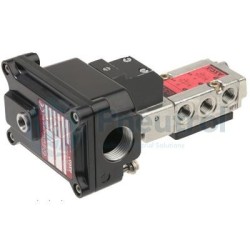 ASCO CTNK8551A214 - G1/4, 3/2 Solenoid, Air Piloted & Return Valve (bistable)