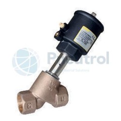 ASCO E290A039 - G1 1/4, NC, DN32, Operator Diameter 63mm, Entry Above Disc, Bronze, Series E290 Pressure Operated Piston Valve