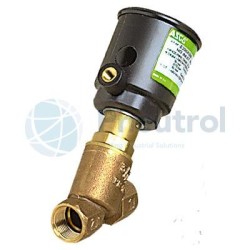 ASCO E290A124 - 2/2 NC, G1/2, Operator Diameter 63mm, Entry Under Disc, Series E290 Pressure Operated Compact Piston Valves