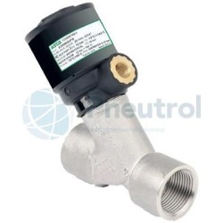 ASCO E290A393FB - G1/2, DN15, 4-10Bar Pilot Pressure, 2/2 NC, Series E290 Pressure Operated Food Grade Valves