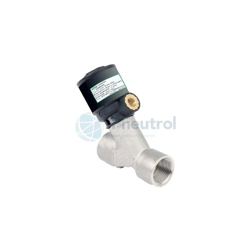 ASCO E290A393FB - G1/2, DN15, 4-10Bar Pilot Pressure, 2/2 NC, Series E290 Pressure Operated Food Grade Valves