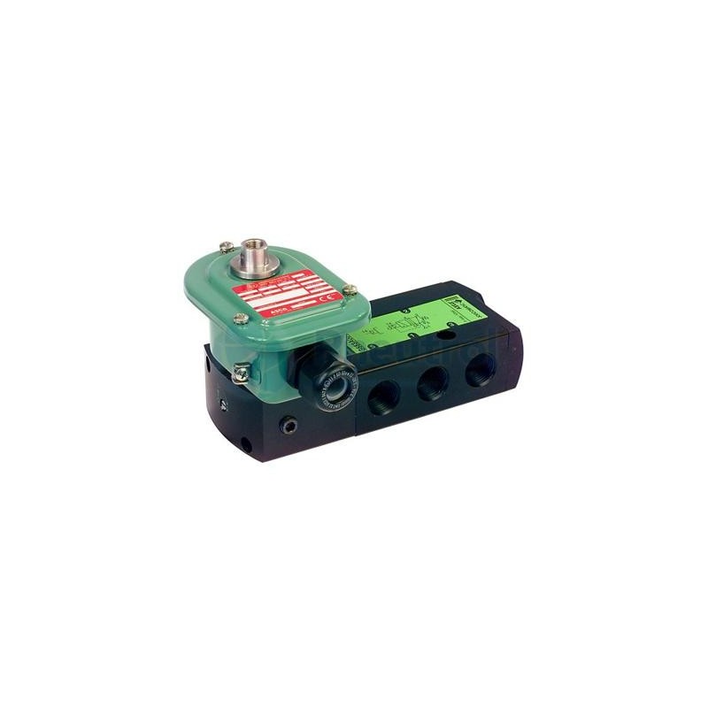 ASCO EF8551H367 - G1/4, 5/2 Solenoid, Air Piloted & Return Valve (W1 - Pressure Held)