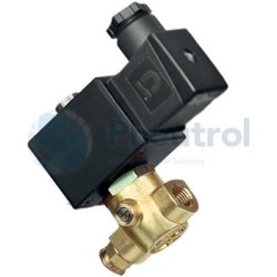 ASCO 10700261 - 2/2 NC, G1/4, Brass Body, NBR Seal, Series 374 - ASCO Pressure Operated Solenoid Pilot Valves For Series 107