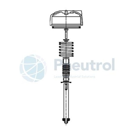 ASCO M29852671400200 - DN15, NO, Repair Kit for Series T298 Pressure Operated with Flanges