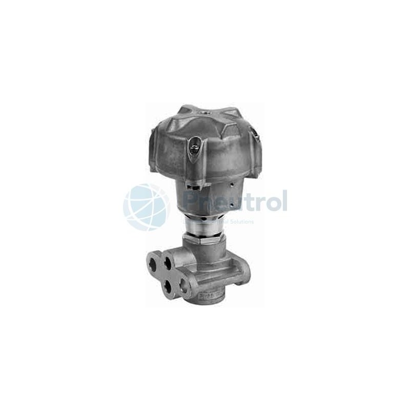 ASCO R298A604 - 2/2 NO, Orifice Size 10mm, Stainless Steel Body, PTFE, Series R298 - Pressure Operated Steam Valves With Pad Mou