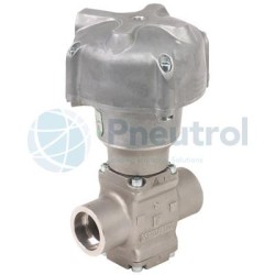 ASCO S298A001 - 2/2 NC, DN15, Stainless Steel Body, Series S298 - ASCO Pressure Operated Valves With Weld End