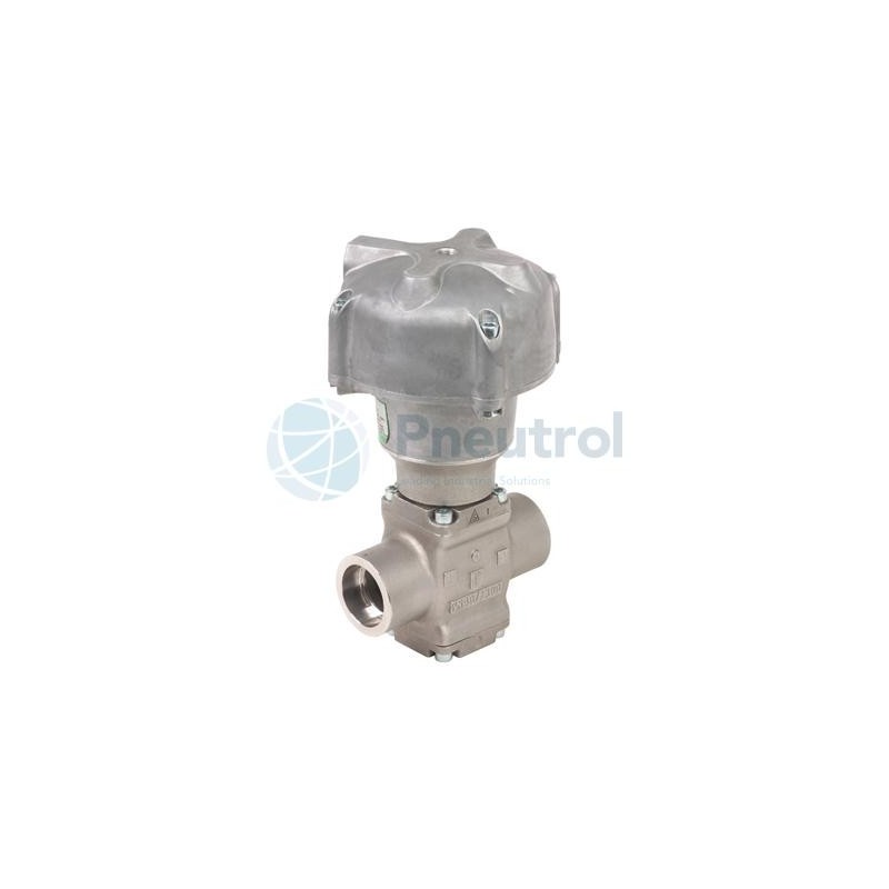 ASCO S298A002 - 2/2 NC, DN20, Stainless Steel Body, Series S298 - ASCO Pressure Operated Valves With Weld End