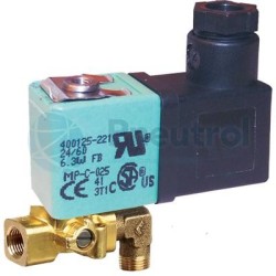 ASCO SCG356B059VMS.115/50-120/60 - 2/2 NC, G1/8, Brass Body, FPM Seal, Series 356 Pilot Pressure Operated Pilot Valves