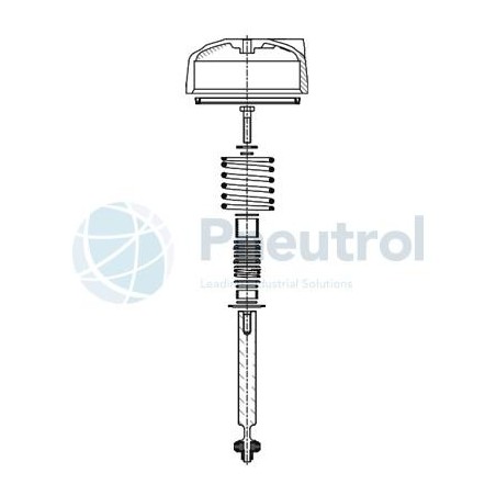 ASCO M39852671400300 - DN15, NC, Repair Kit for Series E398 Pressure Operated with Threaded Ports