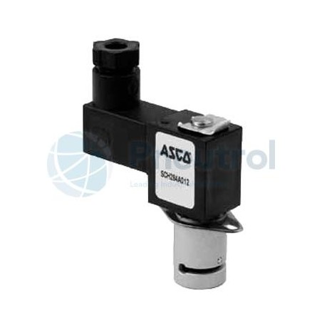 ASCO SCH284B001 - 2/2 NC, Pinch Mechanism, 0.76mm Tube I.D, 1.65mm Tube O.D, 0-0.8 Bar, Series 284 Micro Solenoid Valves