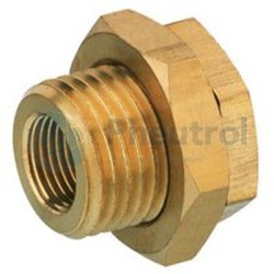 AVENTICS - 1823391262 - Bulkhead connector, through internal thread (FPT-S-RSG-G012-G012) - 2 PCS