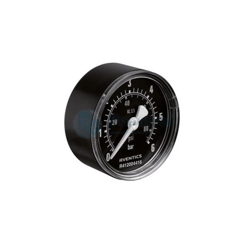 AVENTICS - R412003853 - Pressure gauge, Series PG1-SAS (PG1-ROB-G018-SAS-D40-0-1,6 BAR)