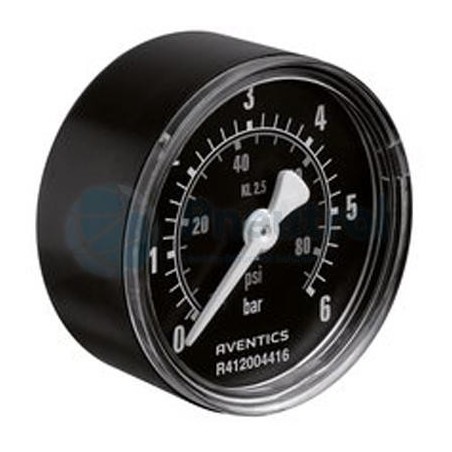 AVENTICS - R412003853 - Pressure gauge, Series PG1-SAS (PG1-ROB-G018-SAS-D40-0-1,6 BAR)