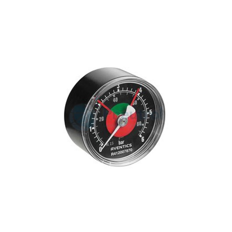 AVENTICS - R412007867 - Pressure gauge, Series PG1-SAS-ADJ (PRESSURE GAUGE .)