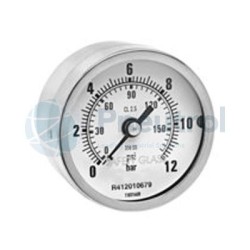 AVENTICS - R412010678 - Pressure gauge, Series PG1-SFB (PG1-ROB-G018-SFB-D50-P0-12-PC)