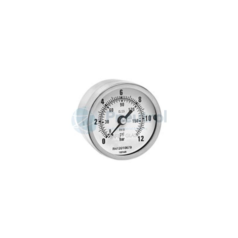 AVENTICS - R412010678 - Pressure gauge, Series PG1-SFB (PG1-ROB-G018-SFB-D50-P0-12-PC)