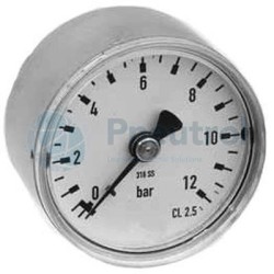 NUMATICS 34203242 - 0-12 Bar, 50mm Pressure Gauge, Series 342 FRL Accessories