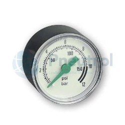 NUMATICS 34300014 - 0-10 Bar, 40mm Pressure Gauge, Modulair 105, Series 342 FRL Accessories