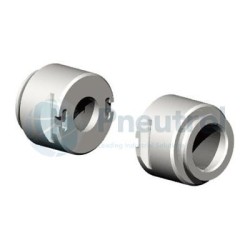 NUMATICS 34307014 - G 1/4, Set Of 2 Connecting Flanges, For Mounting On Pipe, Series 342 FRL Accessories