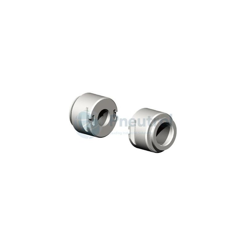 NUMATICS 34307018 - G 1/2, Set Of 2 Connecting Flanges, For Mounting On Pipe, Series 342 FRL Accessories