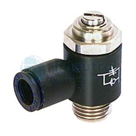 ASCO 34602017 - Banjo Flow Regulator B (Adaptable on Cylinder) Plastic Body, G1/8