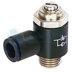 ASCO 34602020 - Banjo Flow Regulator B (Adaptable on Cylinder) Plastic Body. G1/4