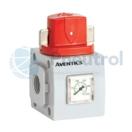 EMERSON AVENTICS G651A2M010A0000 - G1/8, 2/2, No Gauge Port, Series 651 Shut off Isolation Valve