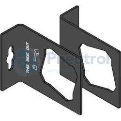 NUMATICS P652AT50386002 - Side Mounting Brackets Kit, Series 652 Accessories