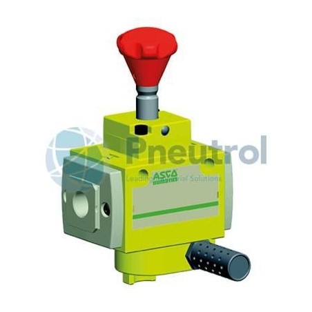 NUMATICS T652A5L040A0000 - G1/2, 3/2 Quick Exhaust, Manually Operated Lockout, Series 652 Lockout Valve