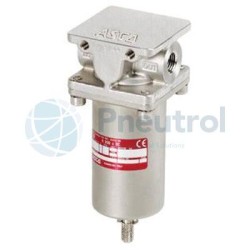 ASCO 342A9002AN - G1/4, 0-20 Bar, 25um, Automatic Drain, Non-Relief, Series 342 Stainless Steel Filter