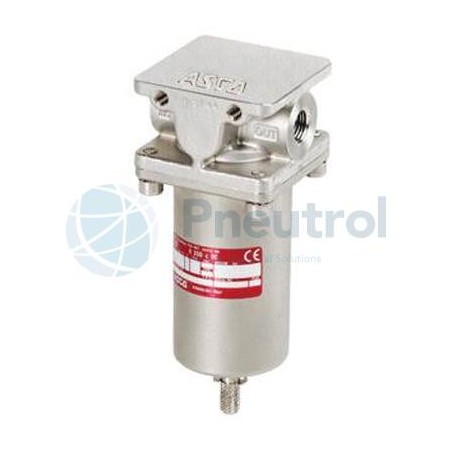 ASCO 342A9004AD - G1/2, 0-20 Bar, 25um, Automatic Drain, Non-Relief, Series 342 Stainless Steel Filter