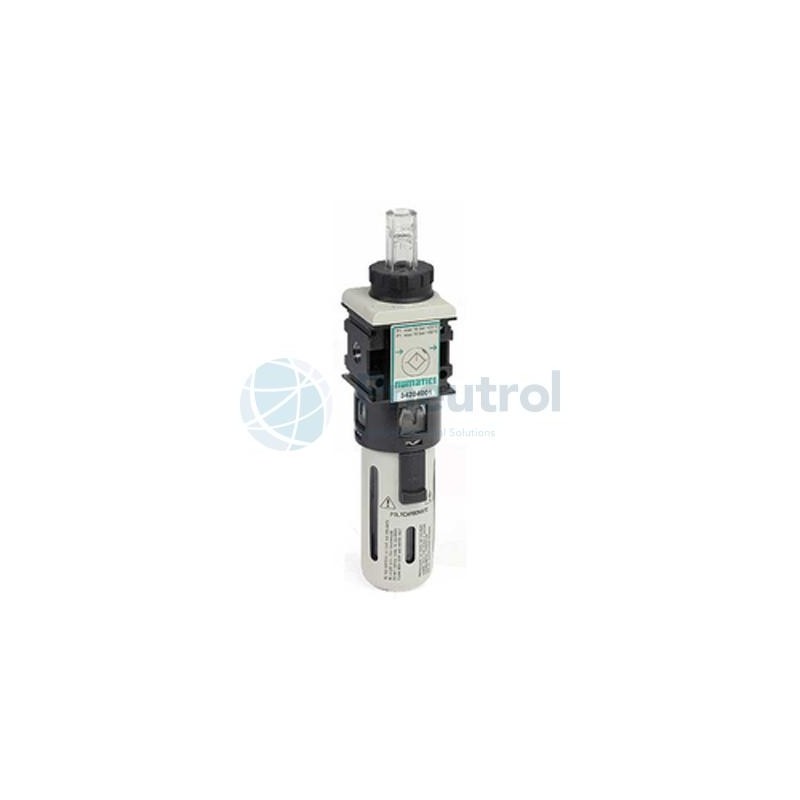 NUMATICS 34203276 - G1/4, Series 342 Lubricator, Polycarbonate Bowl Without Protector