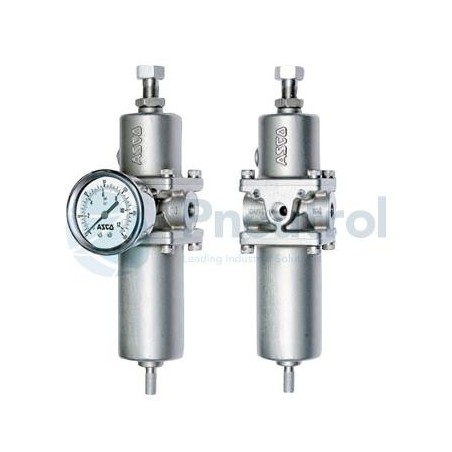 NUMATICS 34208004 - Series 342, G1/2, Full 316L SS Filter / Regulator with 316L SS Pressure Gauge