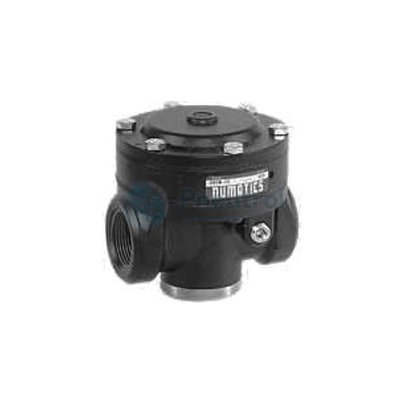 NUMATICS R50WG10 - G1 1/4, 0.5-20 Pilot Pressure, Flow ANR 12205 At 6 Bar, Series R50 Pilot Operated Regulators