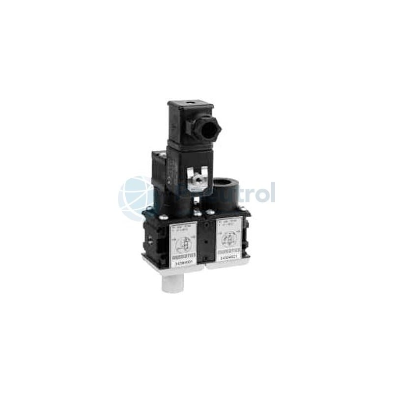 NUMATICS 34393111 - G3/8, Solenoid/Air Operated, 3/2 NC, Without Silencer, Series 343 Shut-Off Valve & Soft Start Units