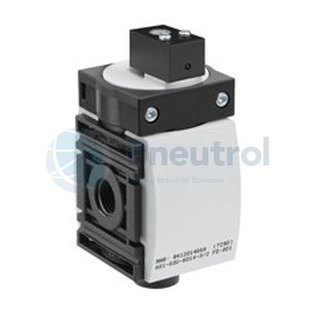 AVENTICS - R412014665 - 3/2-directional valve, pneumatically operated, Series AS1-SOV (AS1-SOV-G014-3/2-PNE)