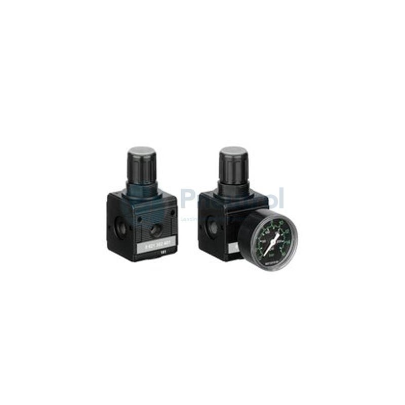 AVENTICS - 0821302500 - Pressure regulator, Series NL4-RGS (NL4-RGS-G012-GAU-MAN-100-SS)