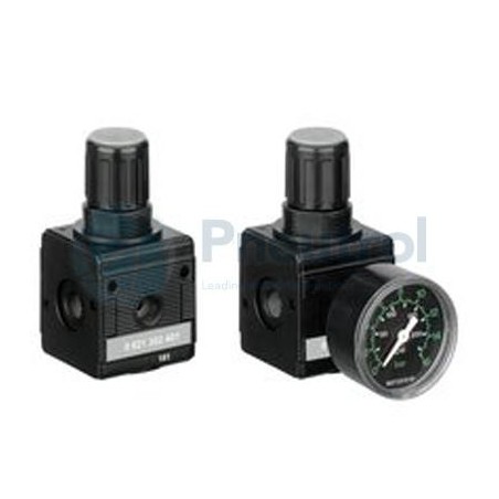 AVENTICS - 0821302500 - Pressure regulator, Series NL4-RGS (NL4-RGS-G012-GAU-MAN-100-SS)