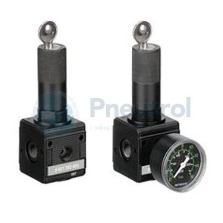 AVENTICS - 0821302502 - Pressure regulator, Series NL4-RGS (NL4-RGS-G012-GAU-MAN-100-SS)