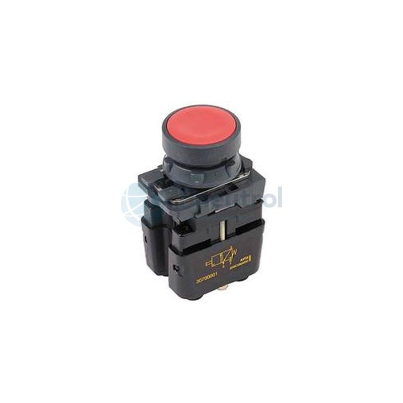 ASCO 88130738 - Black Key Operated Button, Key Removal at 0and 1