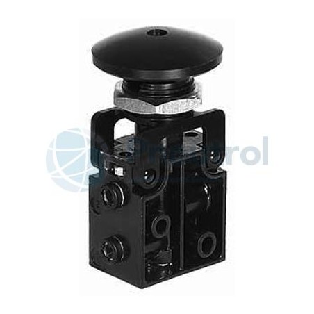 31090008 - G1/8, Complete Pilot Valve, Push Button, Series 310 - ASCO JOUCOMATIC Push Button Valves