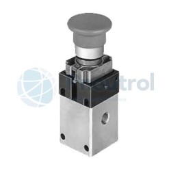 32000001 - 3/2 NC, 22mm, Pilot Valve Without Operating Head, Series 320 - Pilot Valve For Panel Mounting