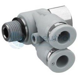 32000010 - 3/2 NC, 30mm, Pilot Valve With Mounting Kit, Series 320 - Pilot Valve For Panel Mounting