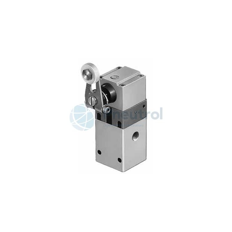 32000039 - 3/2 NC, Single Lever, Right And Left Actuation, Series 320 - ASCO JOUCOMATIC 3/2 Roller Pilot Valves